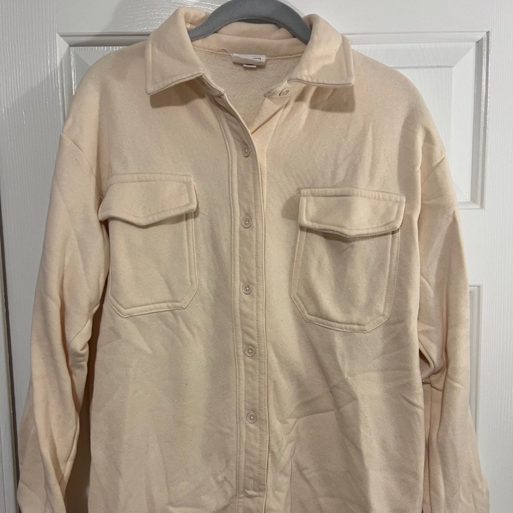 Cream Shacket